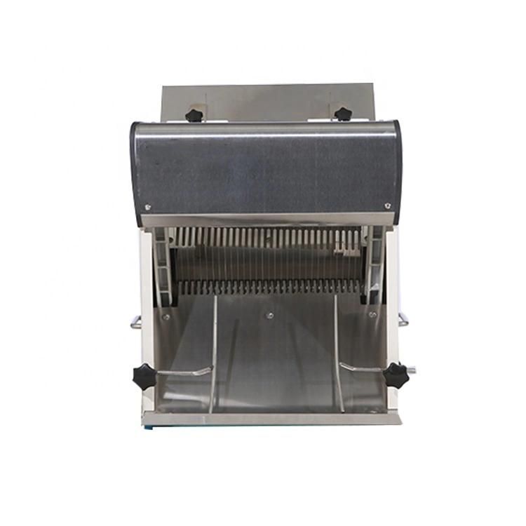 Bakery Stainless Steel Slicing Machine Loaf Toast Bread Cutter