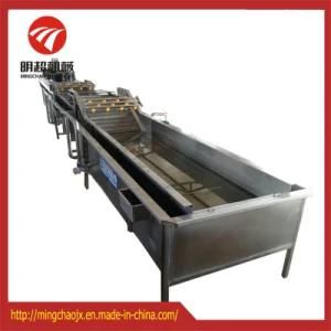 Vegetable Washing Production Line with Air Bubbles and Ozone Washing