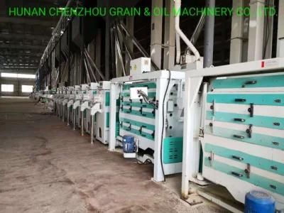 Turnkey Complete Set of Auto Rice Milling Machine 1000tpd Auto Rice Mill Plant Clj