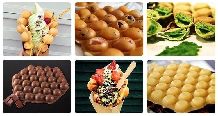 Commercial Digital Waffle Maker Bubble Waffle Maker Egg Waffle Maker for Sales
