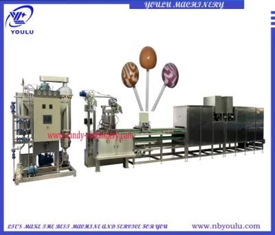 Servo System Lollipop Depositing Production Line