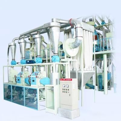 Small Scale Wheat Corn Flour Mill Industrial Maize Flour Mill Automatic Flour Mill Machine