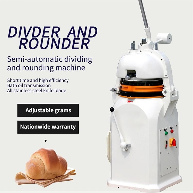 Burger Bread Buns Ball Roller Pizza Dough Divider Rounder Making Cutter, 30 Automatic Pita Mini Dough Rounder and Divider Machine