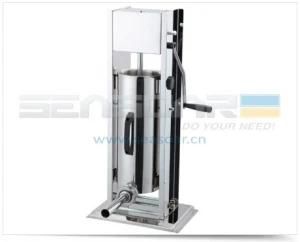 8 Kgs Vertical Sausage Stuffer with Two Gear Speed and Ss Stand