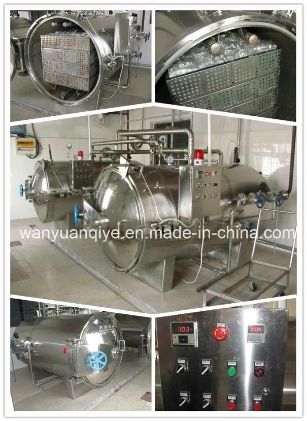 Water Spray Autoclave Sterilizer Retort