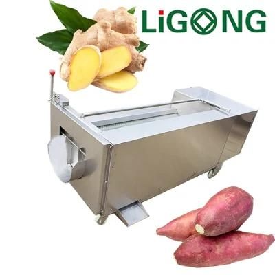 Commercial Washing Machine Potato Carrot Peeling Machine Roots Vegetable Cleaning Machine