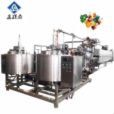 Jelly Gummy Candy Making Machine Depositing Production Line Small Soft Candy Making ...