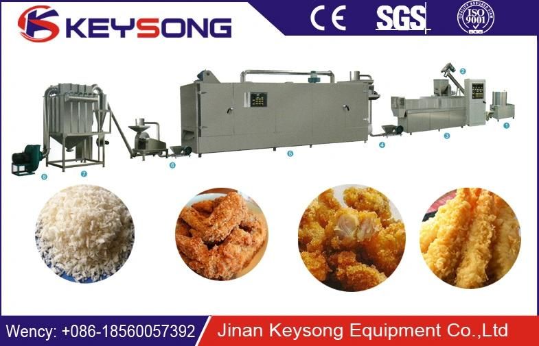 Good Quality New Popular Automatic Panko Bread Crumbs Machinery