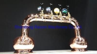 Colorful Stainless Steel Copper Food Grade Beer Dispensers Beer Taps for Brewpub