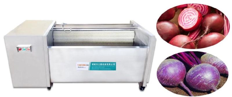 300 Kg/H Restaurant Electric Industrial Potato Beet Peeling Machine