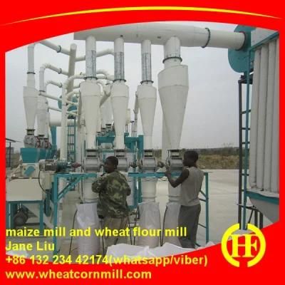 Maize Corn Wheat Roller Mill Machine