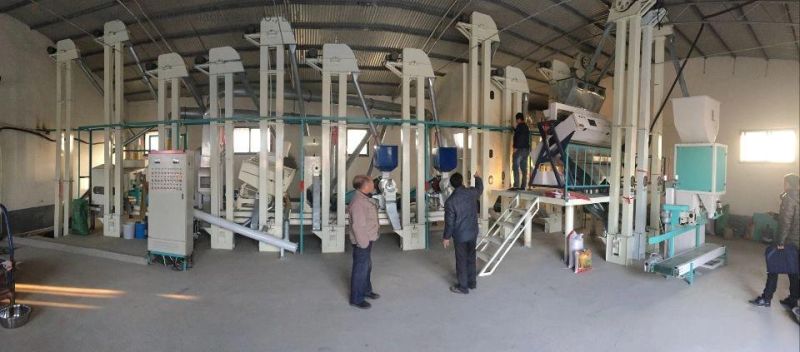 Fully Automatic Paddy Rice Machine Rice Color Sorter Machine Rice Mill Machine