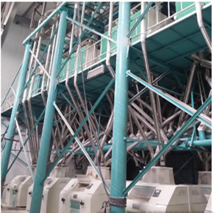 100t Wheat Flour Mill Machine Flour Mill Plant for Semolina Farina Maida