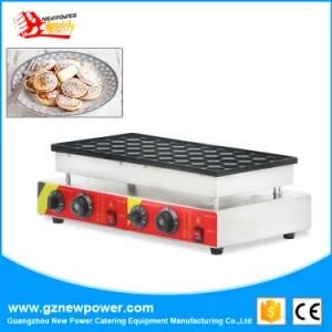 New Style Dutch Poffertjes Grill (50 holes) Waffle Maker Fpr Sale (do gas)