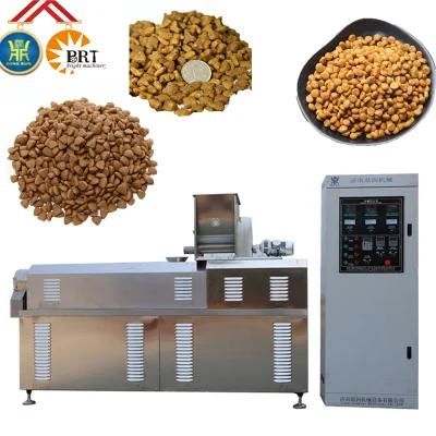Automatic Double Screw Puppies Food Processing Extruder Machine Processing Factory