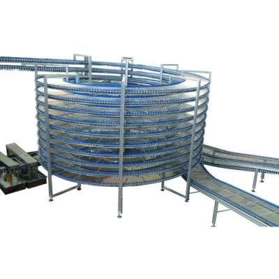 Spiral Type Cooling Conveyor for Cake and Bread Spiral Transport