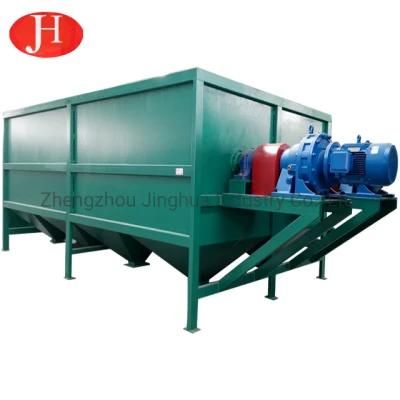 Stainless Steel Automatic Paddle Cleaning Machine Cassava Flour Washing Processing Line