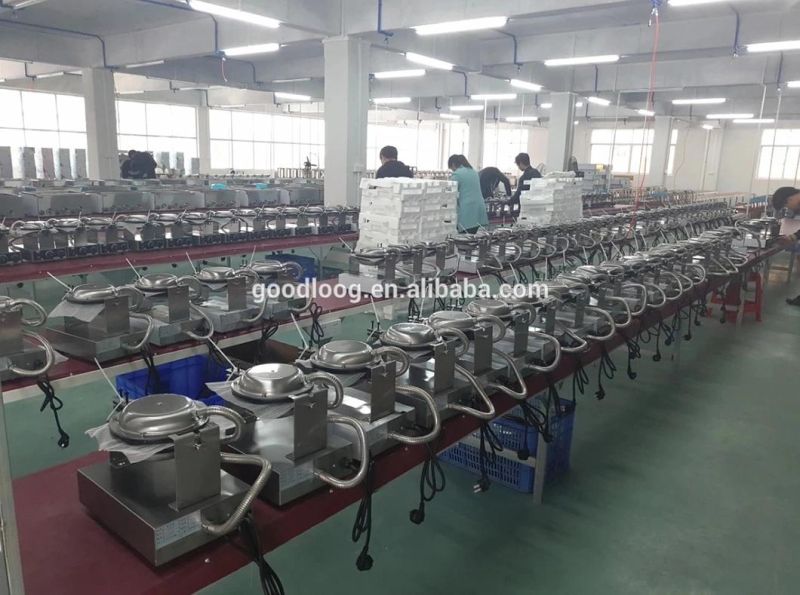 Commercial Catering Equipment Nonstick Egg Bubble Cake Baking Pan Eggettes Puff Maker Stainless Steel Downtown Bubble Waffle Maker