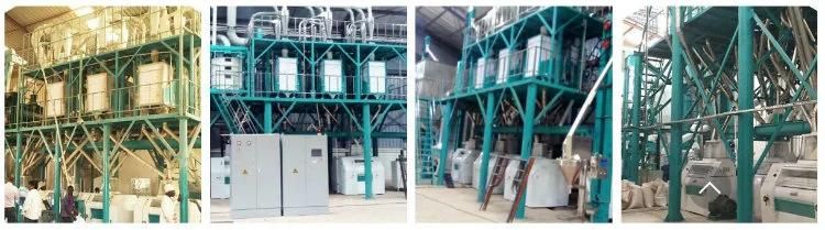 150ton 50ton 30ton Maize Flour Grits Milling Machine
