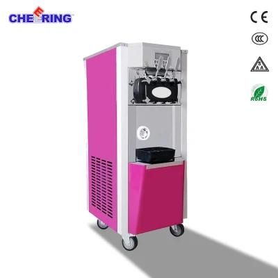 Pink Color Commercial Ice Cream Making Machine