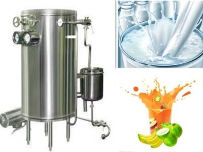 Food Sanitary Stainless Steel 1000L/H Coil Ultra High Temperature Pasteurizer