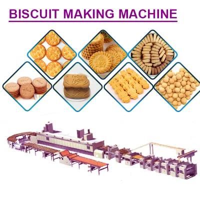 Popular Hot Sale Automatic Biscuits Cookies Making Machine with High Capacity