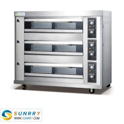9 Trays Gas Deck Oven