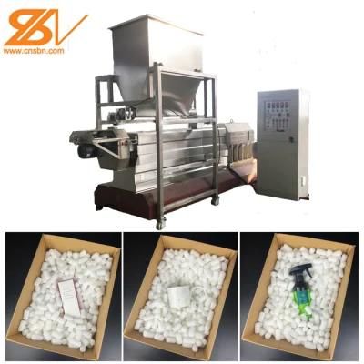 1tph Automatic Degradable Packing Foam Modified Starch Making Machine