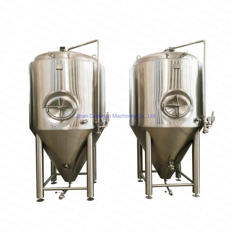 Cassman 500L SUS304 Conical Beer Fermenter Tank with CE Certificate