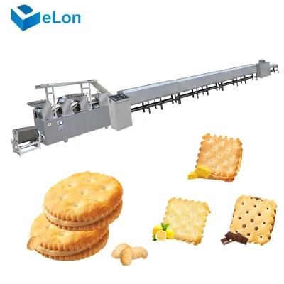 Automatic Soft and Hard Biscuit Machine for Biscuit Production Line
