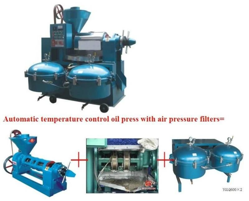 Advanced Combimned Oil Press with Precision Filter