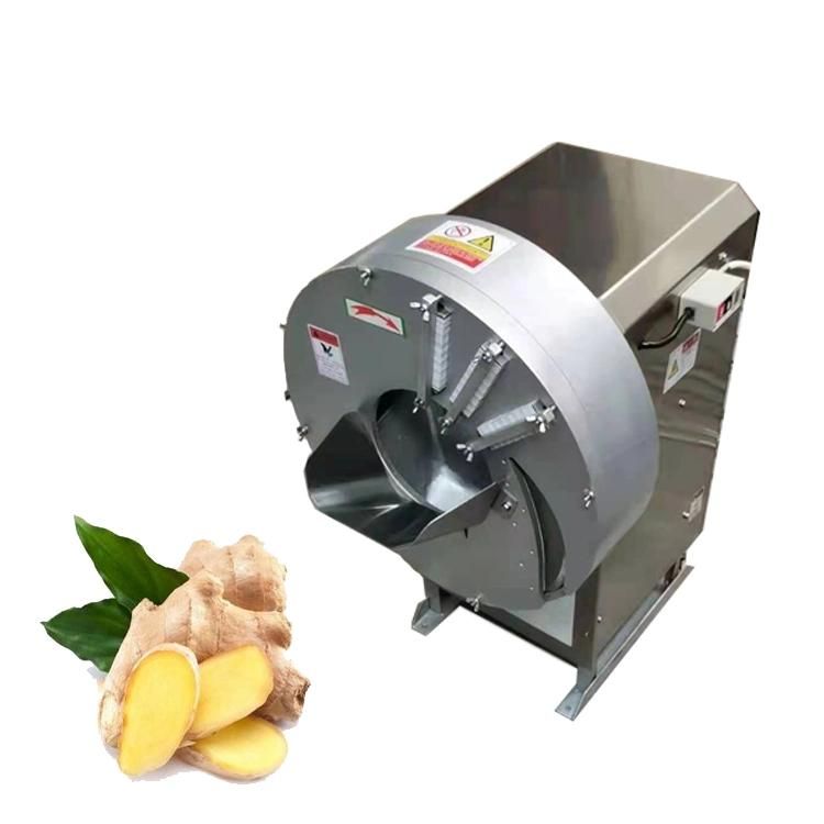 Best Price Garlic Chips Making Machine Fresh Ginger Slicer Slicing Machine for Vegetable Processing Factory
