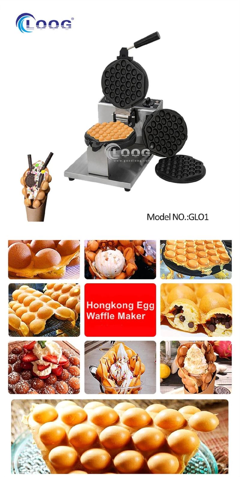 Kitchen Egg Mini Suppliers Commercial Electric Donut Mini Pancake Takoyaki Crepe Maker Taiyaki Machine Donut Snack Bubble Waffle Stick Machine