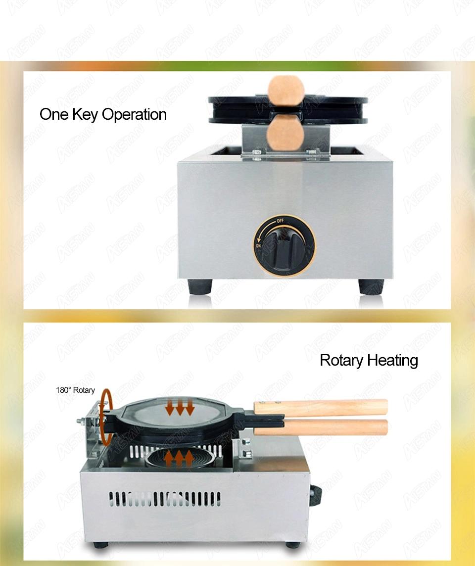 Eg30 Hot Selling Automatic Egg Waffle Maker Waffle Making Machine Egg Cake Maker Egg Puff Bubble Waffle Baker Electric