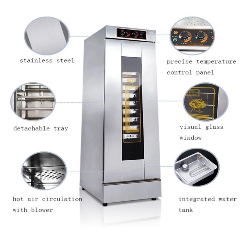 Energy Saving Eco-Friendly Commercial Bakery Pizza Steamer Oven for Sale