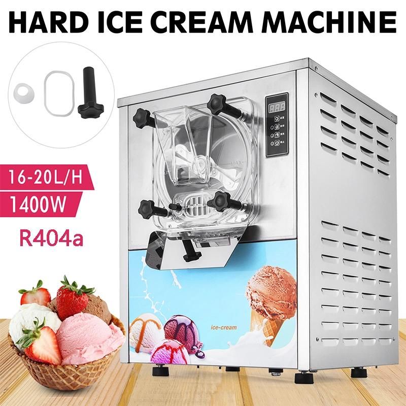 Factory Price Commercial Wellcooling Automatic Hard Ice Cream Machine