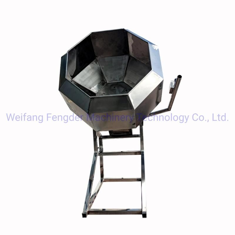 Octagonal Mixer Peanut Seasoning Coating Machine