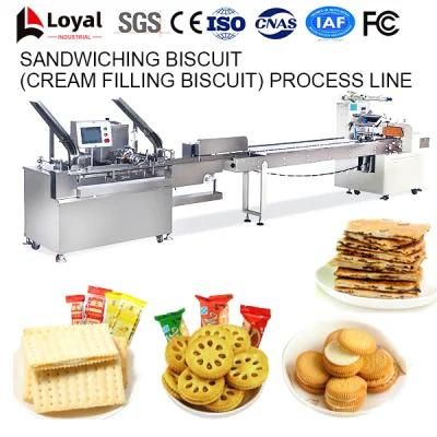 Large Capacity Cookies Machine Industrial Hard Biscuit Production Line