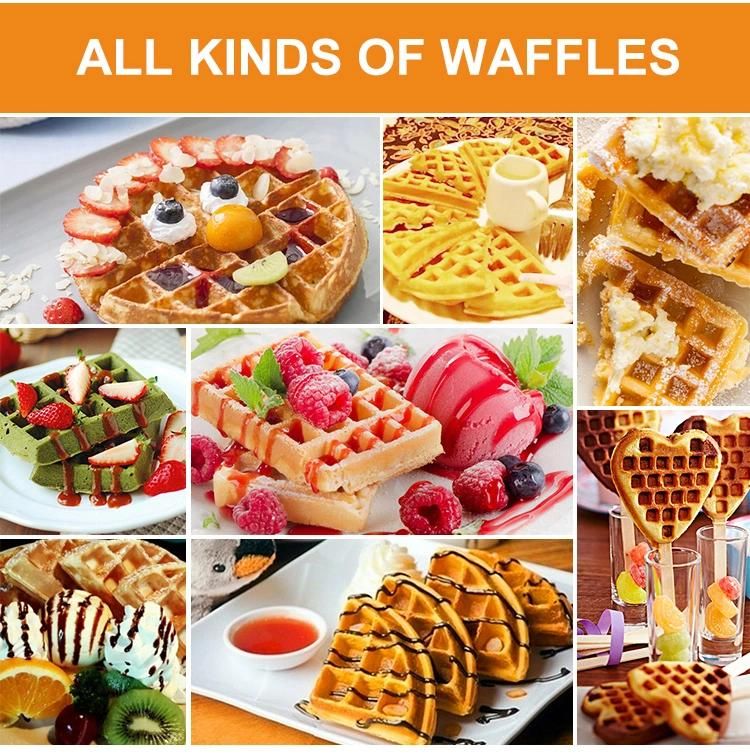 Commercial Electric Heart-Shape Waffle Baker Waffle Maker