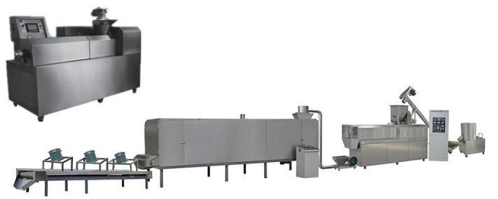 Soya Meat Protein Flaskes Chucks Mince Food Extrusion Making Machine