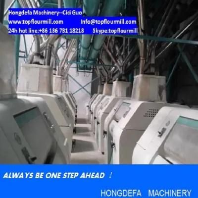 Wheat Mill Equipment Wheat Flour Fabrique (100tpd)
