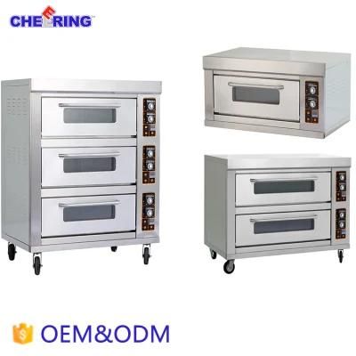 OEM&ODM 1 2 3 Deck Commercial Baking Equipment