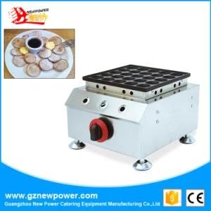 Commerical Gas Poffertjes Grill (twenty five holes) with Ce