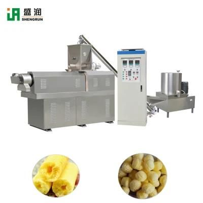 Hot Popular Twin Screw Maize Puff Snack Machine Extruder Puffed Snack Product Line