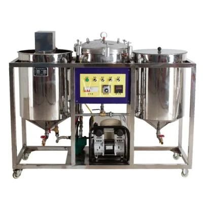 80kg/time Stainless steel mini oil refinery machine crude oil refineries