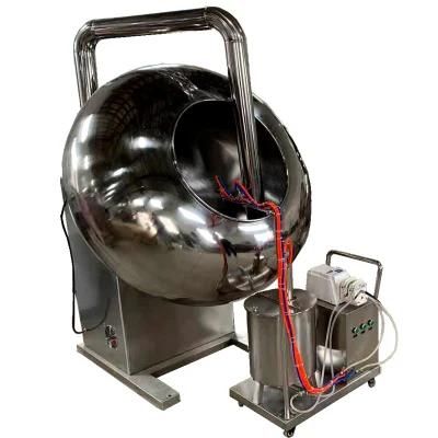 Low Price Chocolate Coating Machine Candy Peanut Pill Coating Pan Machine Byc-600