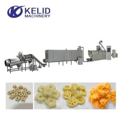 Twin Extruder Puffed Snack Making Machine for Various Shapes