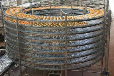 Food Factory Carrier Spiral Cooling Tower Machine for Bread, Cake