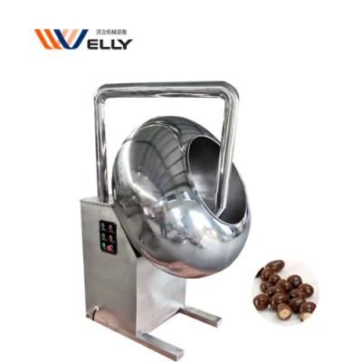 Evenly Coated Pill Sugar Tablet Coating Coater Machine with Spray Device