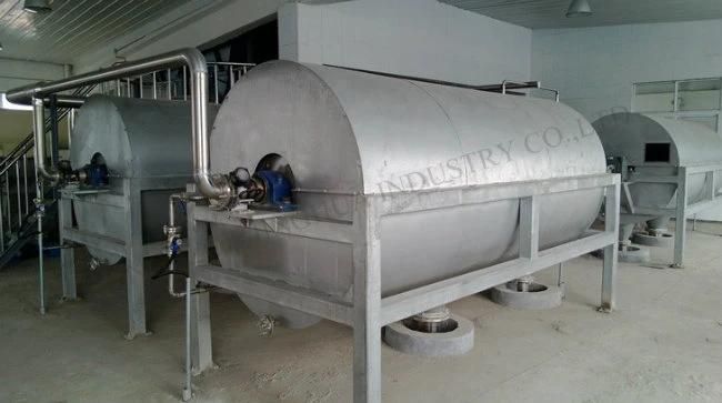 Stainless Steel Sweet Potato Starch Making Machine Fine Fiber Sieve Starch Fiber Separator Machinery